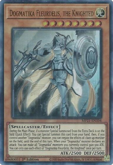 Dogmatika Fleurdelis, the Knighted [MP21-EN104] Ultra Rare | Exor Games Summserside
