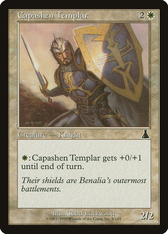 Capashen Templar [Urza's Destiny] | Exor Games Summserside