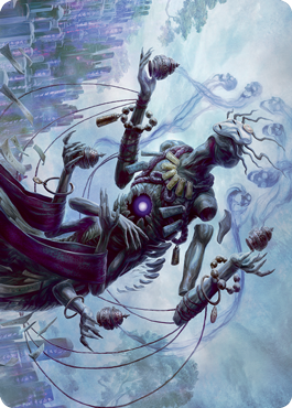 Myojin of Grim Betrayal Art Card [Kamigawa: Neon Dynasty Art Series] | Exor Games Summserside