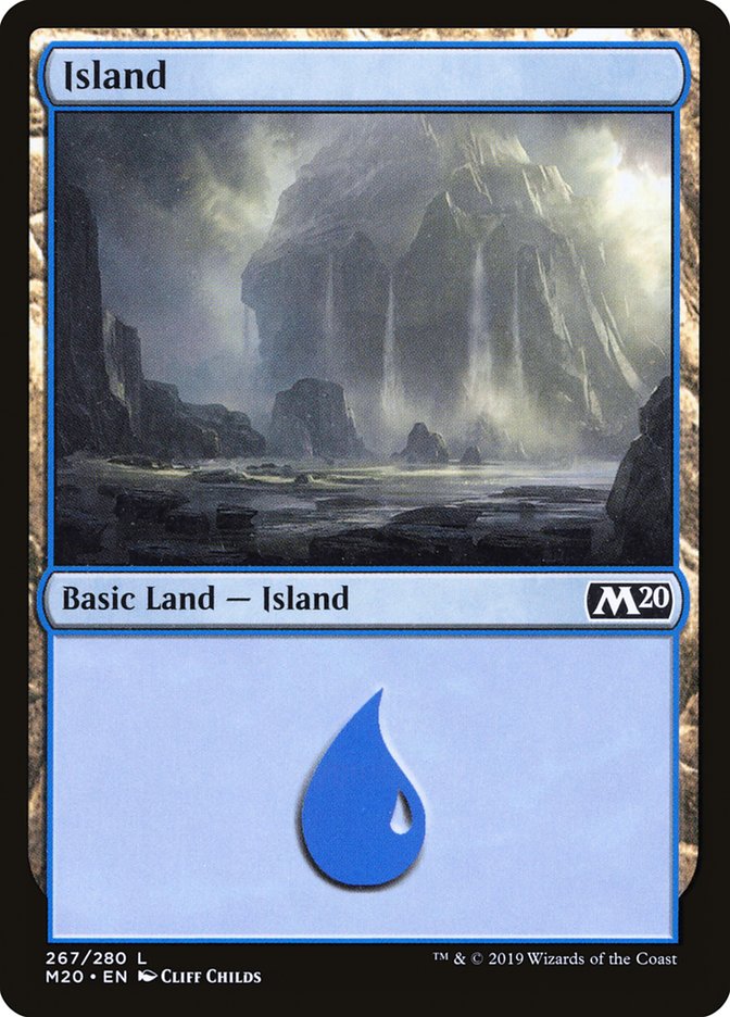 Island (#267) [Core Set 2020] | Exor Games Summserside