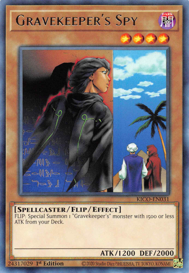 Gravekeeper's Spy [KICO-EN031] Rare | Exor Games Summserside