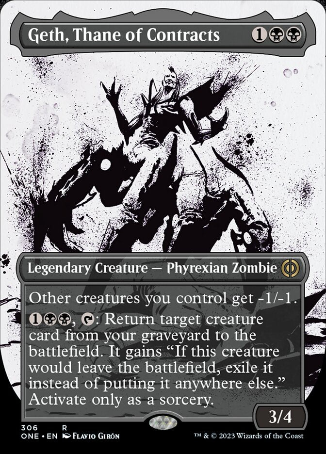 Geth, Thane of Contracts (Borderless Ichor) [Phyrexia: All Will Be One] | Exor Games Summserside