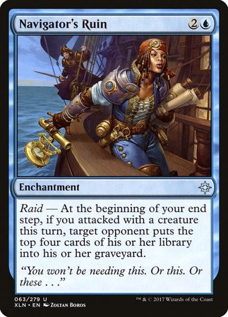 Navigator's Ruin [Ixalan] | Exor Games Summserside