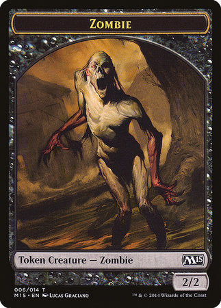 Zombie Token [Magic 2015 Tokens] | Exor Games Summserside