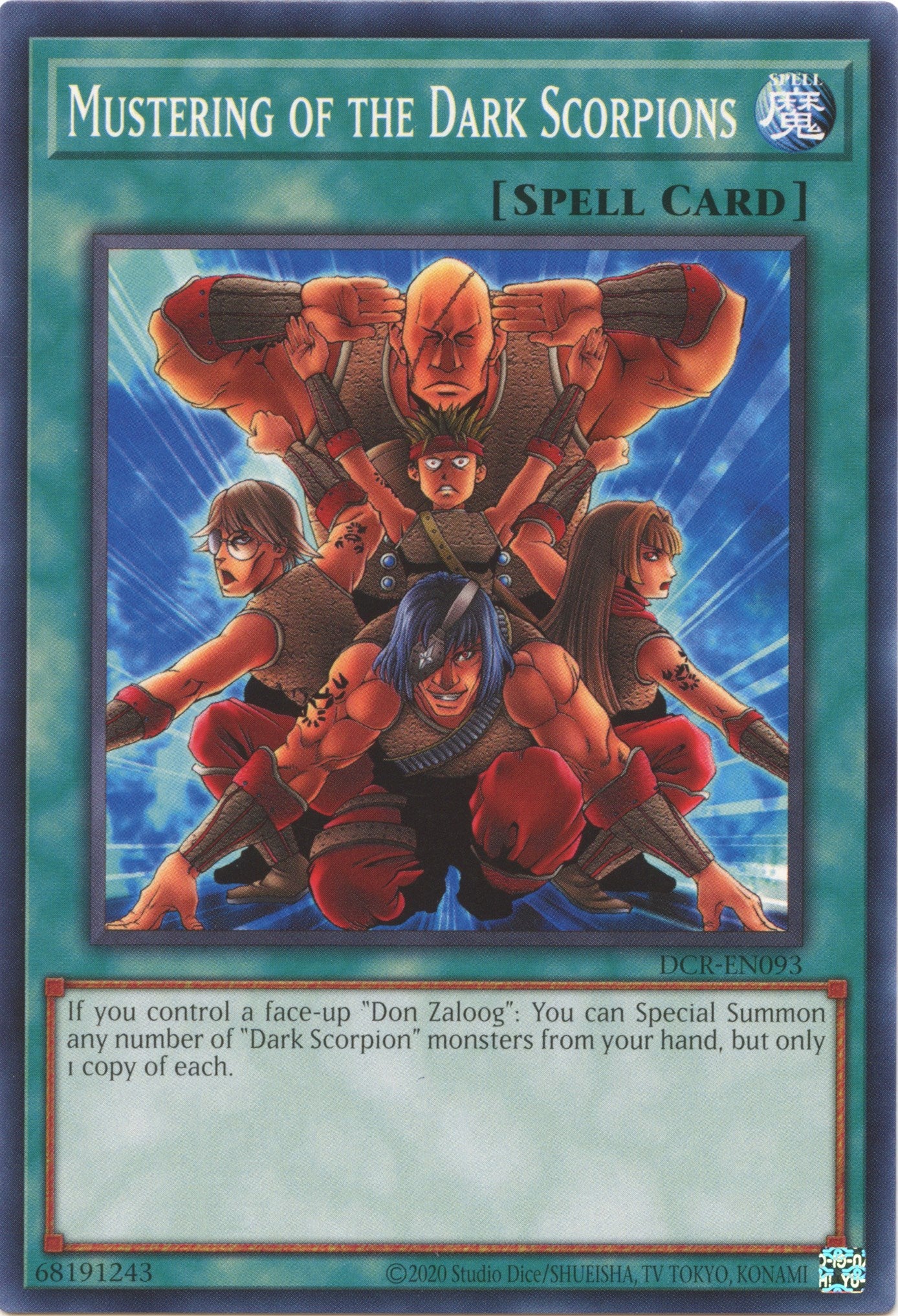 Mustering of the Dark Scorpions (25th Anniversary) [DCR-EN093] Common | Exor Games Summserside