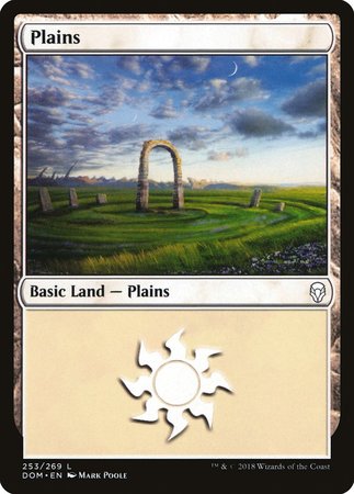 Plains (253) [Dominaria] | Exor Games Summserside