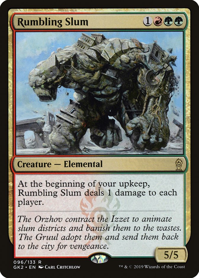 Rumbling Slum [Ravnica Allegiance Guild Kit] | Exor Games Summserside