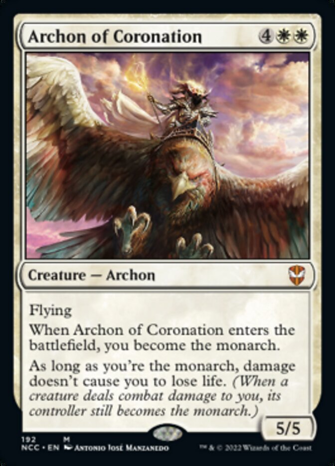 Archon of Coronation [Streets of New Capenna Commander] | Exor Games Summserside
