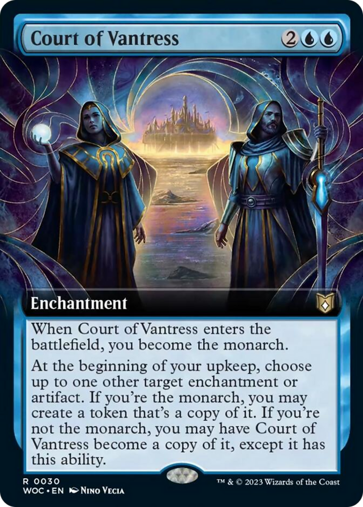 Court of Vantress (Extended Art) [Wilds of Eldraine Commander] | Exor Games Summserside