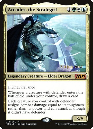 Arcades, the Strategist [Core Set 2019 Promos] | Exor Games Summserside