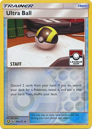 Ultra Ball (68a/73) (League Promo Staff) [Sun & Moon: Shining Legends] | Exor Games Summserside