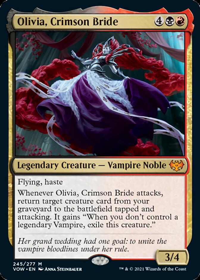 Olivia, Crimson Bride [Innistrad: Crimson Vow] | Exor Games Summserside