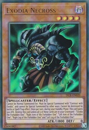 Exodia Necross (25th Anniversary) [DCR-EN020] Ultra Rare | Exor Games Summserside