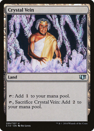 Crystal Vein [Commander 2014] | Exor Games Summserside