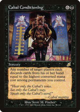 Cabal Conditioning [Scourge] | Exor Games Summserside