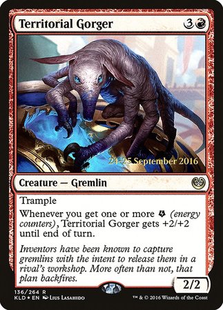 Territorial Gorger [Kaladesh Promos] | Exor Games Summserside