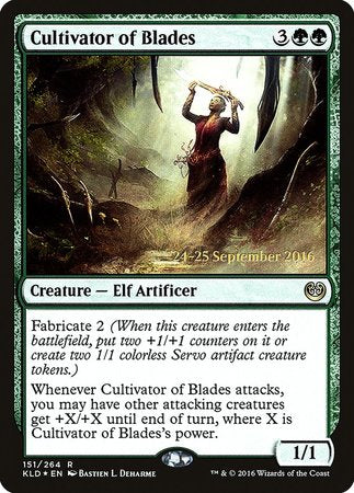 Cultivator of Blades [Kaladesh Promos] | Exor Games Summserside