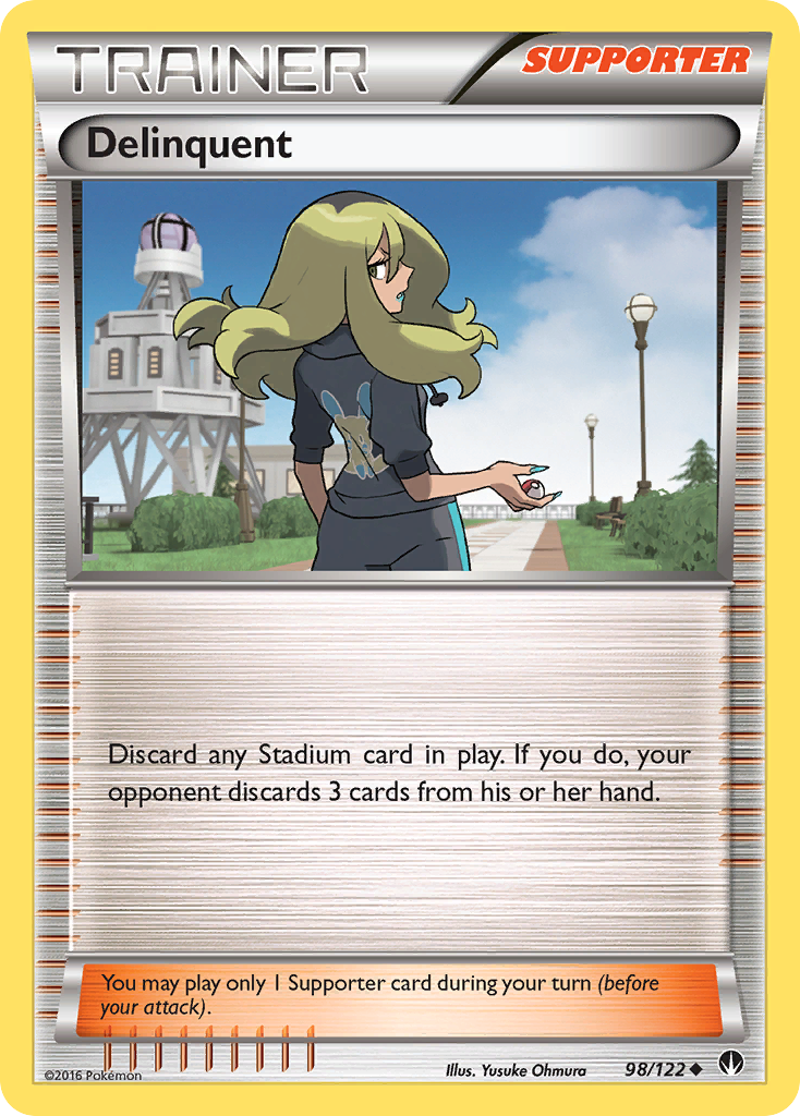 Delinquent (98/122) [XY: BREAKpoint] | Exor Games Summserside