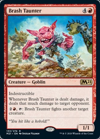 Brash Taunter [Core Set 2021] | Exor Games Summserside