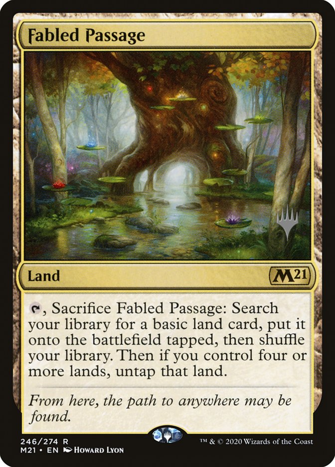 Fabled Passage (Promo Pack) [Core Set 2021 Promos] | Exor Games Summserside