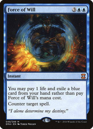 Force of Will [Eternal Masters] | Exor Games Summserside