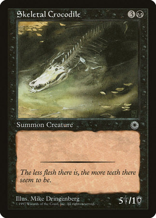 Skeletal Crocodile [Portal] | Exor Games Summserside