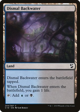 Dismal Backwater [Commander 2018] | Exor Games Summserside