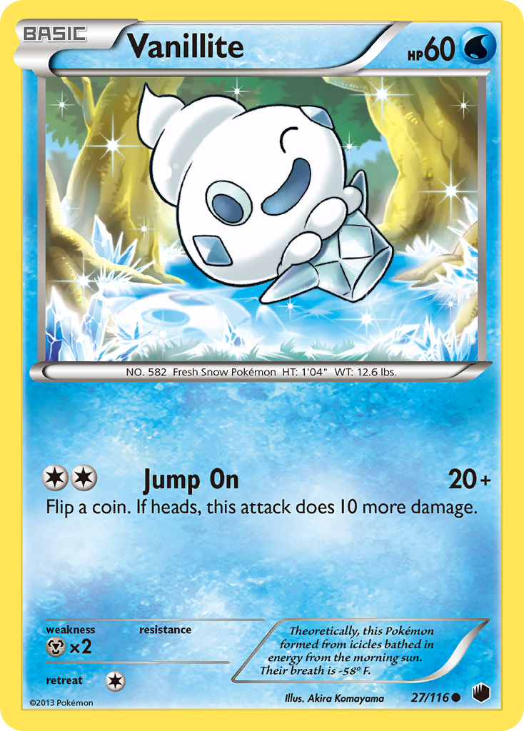 Vanillite (27/116) [Black & White: Plasma Freeze] | Exor Games Summserside