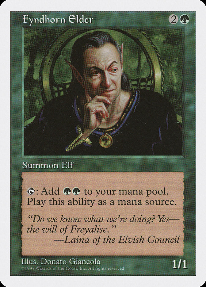 Fyndhorn Elder [Fifth Edition] | Exor Games Summserside