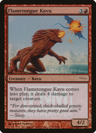 Flametongue Kavu [Friday Night Magic 2005] | Exor Games Summserside