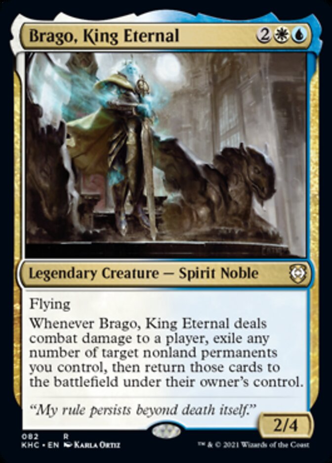 Brago, King Eternal [Kaldheim Commander] | Exor Games Summserside