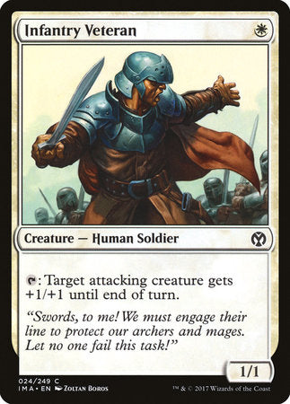 Infantry Veteran [Iconic Masters] | Exor Games Summserside