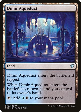 Dimir Aqueduct [Commander 2017] | Exor Games Summserside