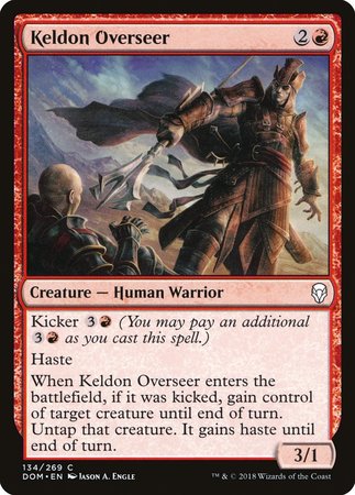 Keldon Overseer [Dominaria] | Exor Games Summserside