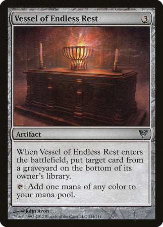 Vessel of Endless Rest [Avacyn Restored] | Exor Games Summserside