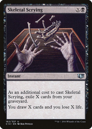 Skeletal Scrying [Commander 2014] | Exor Games Summserside