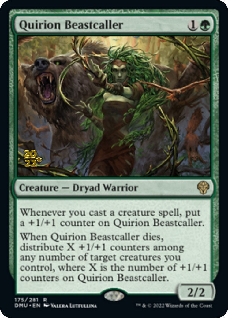 Quirion Beastcaller [Dominaria United Prerelease Promos] | Exor Games Summserside