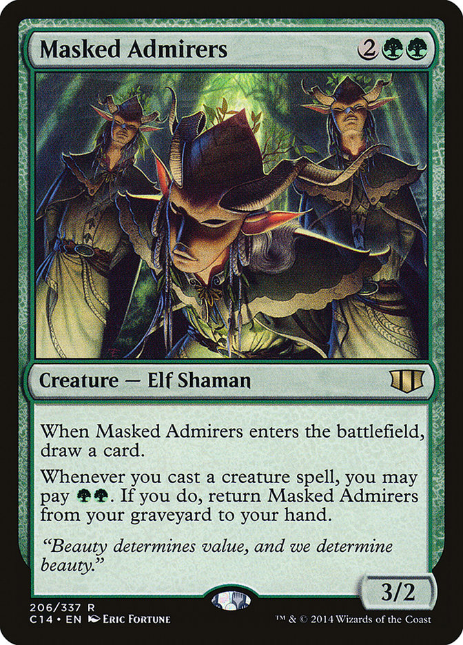 Masked Admirers [Commander 2014] | Exor Games Summserside