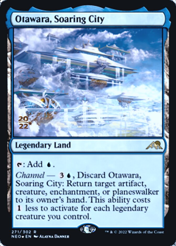 Otawara, Soaring City [Kamigawa: Neon Dynasty Prerelease Promos] | Exor Games Summserside