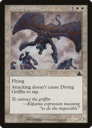 Diving Griffin [Prophecy] | Exor Games Summserside