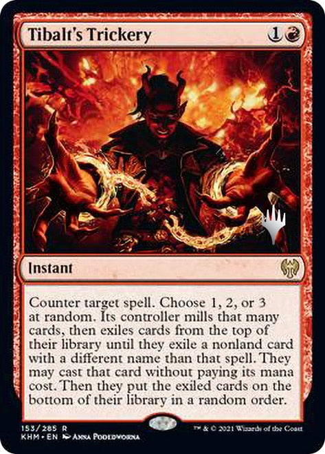 Tibalt's Trickery [Kaldheim Promo Pack] | Exor Games Summserside