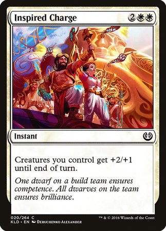 Inspired Charge [Kaladesh] | Exor Games Summserside