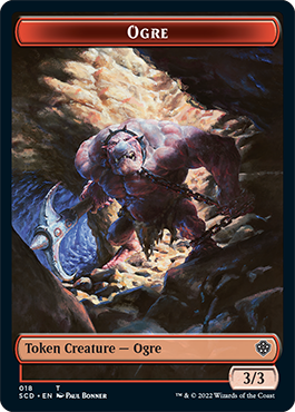 Ogre // Zombie Double-Sided Token [Starter Commander Decks] | Exor Games Summserside