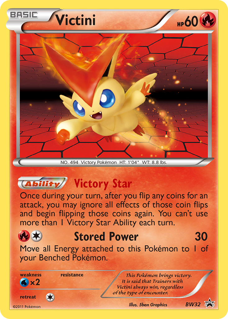 Victini (BW32) [Black & White: Black Star Promos] | Exor Games Summserside