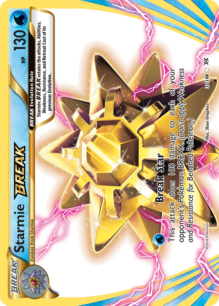 Starmie BREAK (32/108) [XY: Evolutions] | Exor Games Summserside