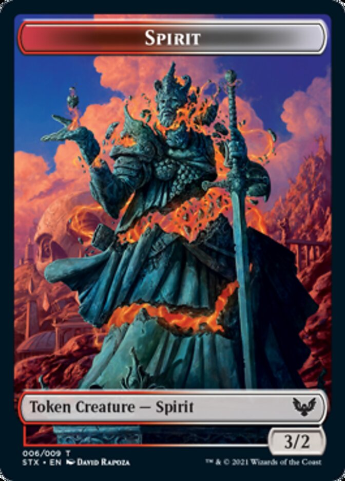 Spirit // Pest Token [Strixhaven: School of Mages Tokens] | Exor Games Summserside