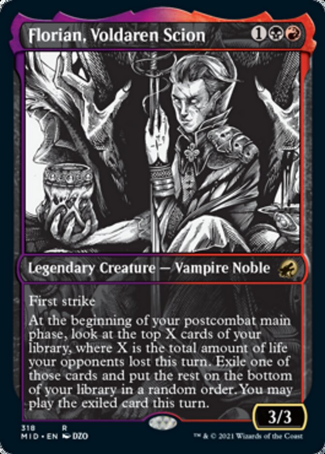 Florian, Voldaren Scion (Showcase Eternal Night) [Innistrad: Midnight Hunt] | Exor Games Summserside