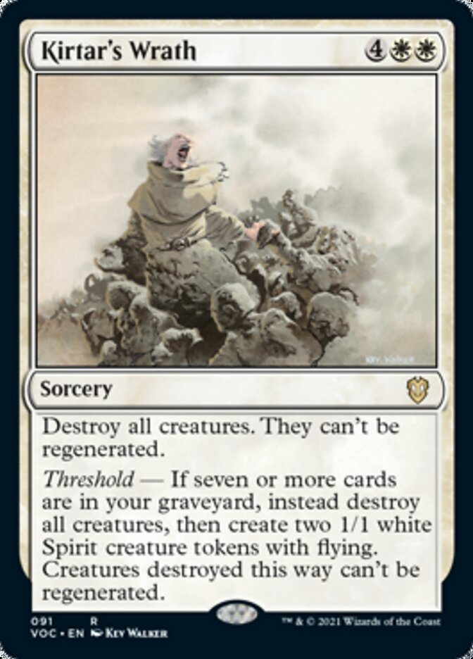 Kirtar's Wrath [Innistrad: Crimson Vow Commander] | Exor Games Summserside