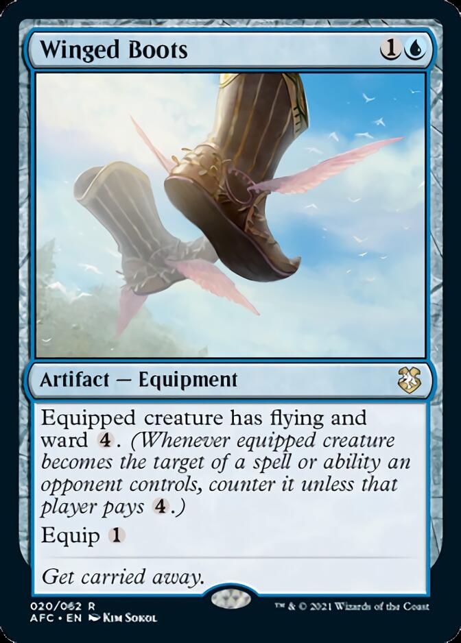 Winged Boots [Dungeons & Dragons: Adventures in the Forgotten Realms Commander] | Exor Games Summserside