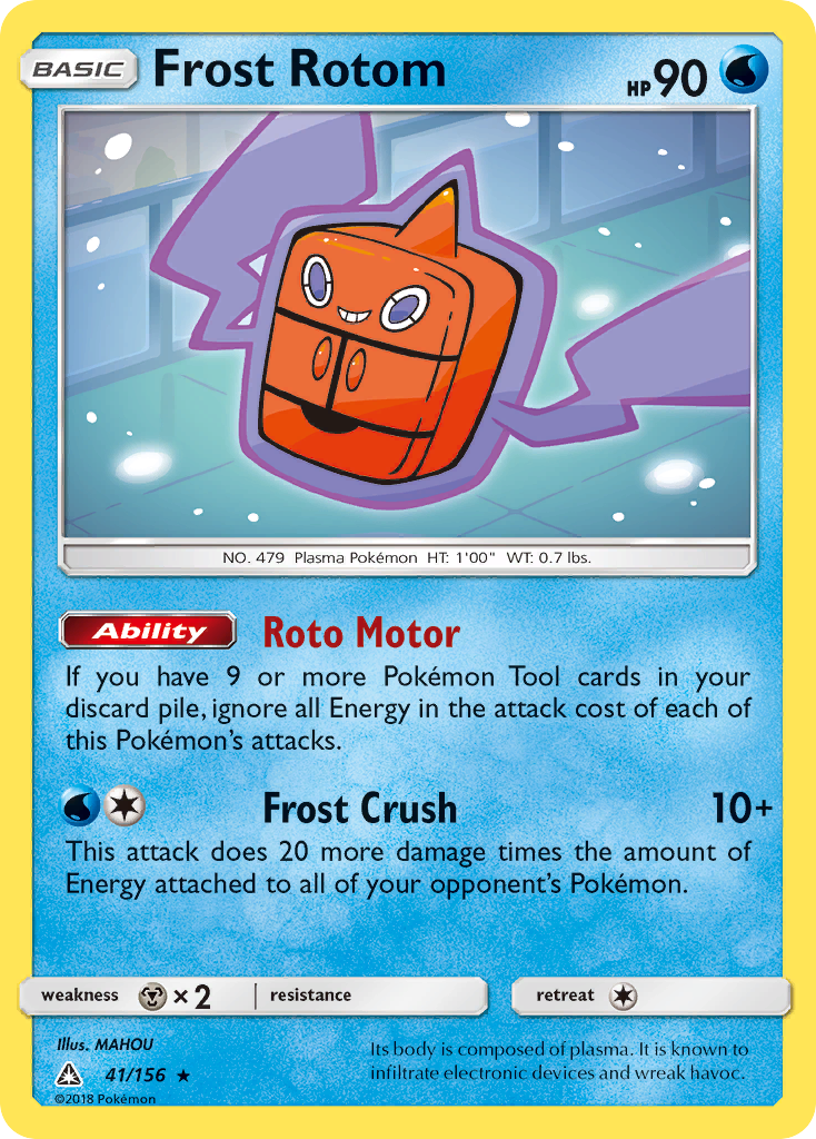 Frost Rotom (41/156) [Sun & Moon: Ultra Prism] | Exor Games Summserside